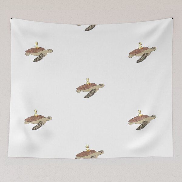 Item preview, turtle and duck designed and sold by frogandduck.