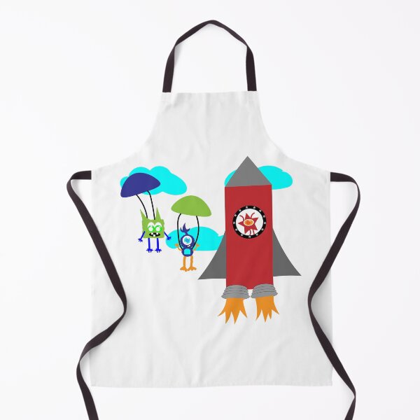 Item preview, Silly Monster, Parachute, Spaceship designed and sold by TroveLogic.
