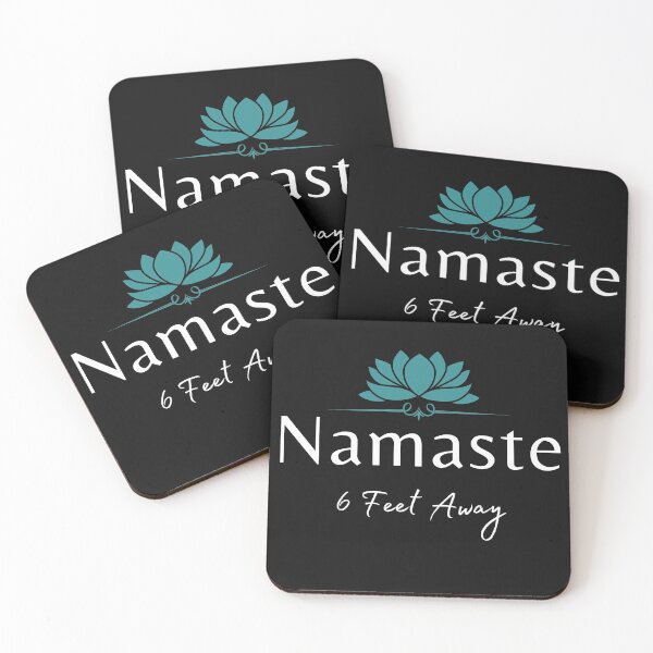 Item preview, Namaste 6 Feet Away designed and sold by SoundConvo.