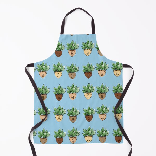 Item preview, Multi Dumb Cane Plant Person With Face Tattoos, Blue designed and sold by 10pmCreations.