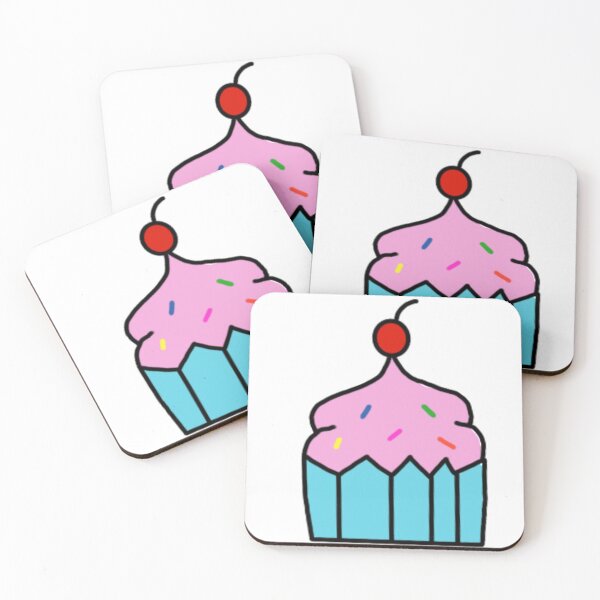 Item preview, simple and cute cupcake  designed and sold by frogandduck.