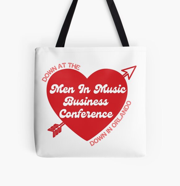 Down At The Men In Music Business Conference All Over Print Tote Bag