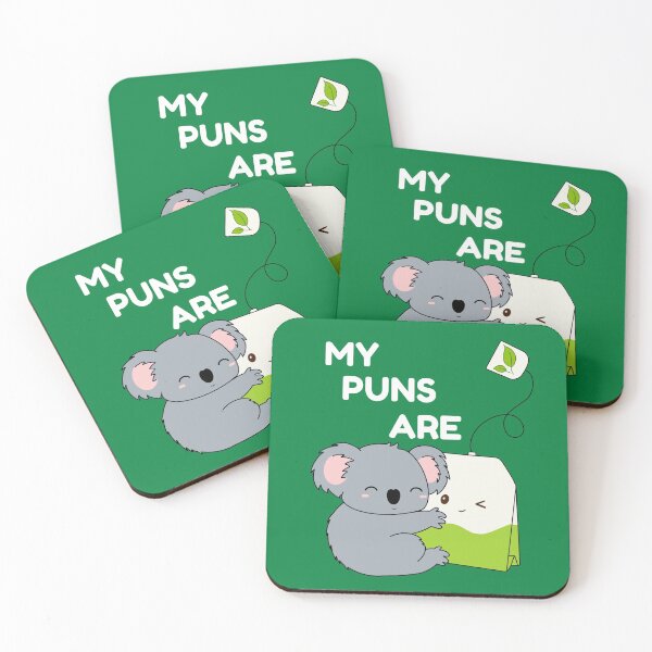 Item preview, Koala Tea Pun designed and sold by champagnemoment.