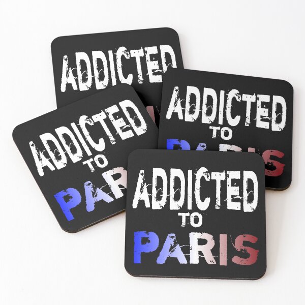 Item preview, Addicted to paris designed and sold by TRIMERCH.