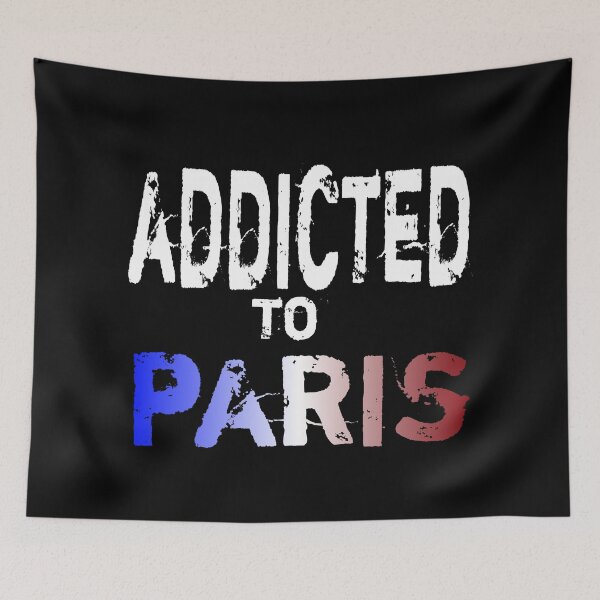Item preview, Addicted to paris designed and sold by TRIMERCH.