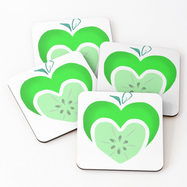 Item preview, Fruit Hearts - Lime designed and sold by Shainamation.