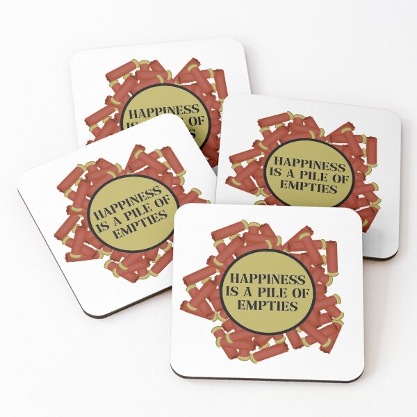 Item preview, Happiness Is a Pile Of Empties designed and sold by The Reloading Bench.