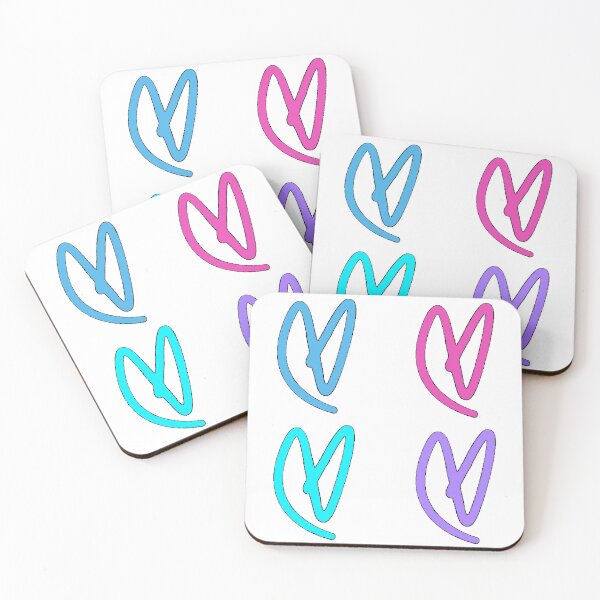 Item preview, Set of 4 Lovatic Hearts (3) designed and sold by Lovatic-Designs.