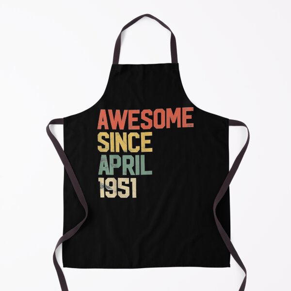 Item preview, Awesome Since April 1951 Men Woman 70th Birthday 70 Year Old designed and sold by manidala.