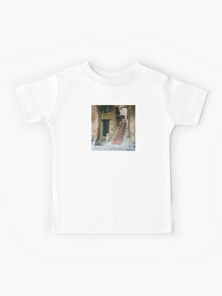 Town Alleyways 1 Cagnes Sur Mer France Kids T Shirt By Davrod Redbubble