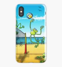Volleyball Frog iPhone Case