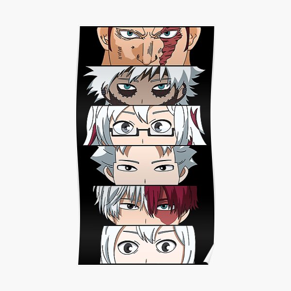 Todoroki Family Posters Redbubble