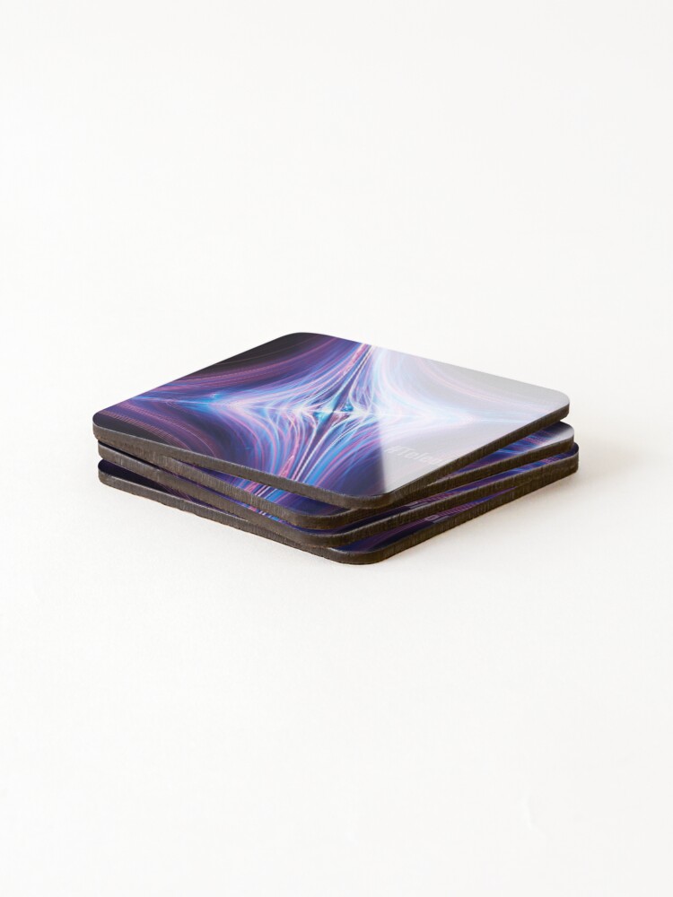 Thumbnail 4 of 5, Coasters (Set of 4), #TeleologicalEvolution designed and sold by EcstadelicNET.