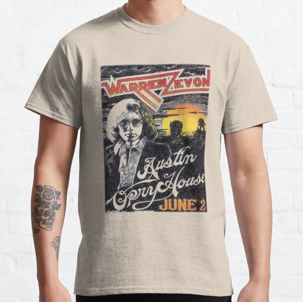 vintage warren zevon t shirt