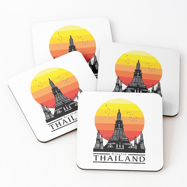 Artikelvorschau, Wat Arun Bangkok Thailand entworfen und verkauft von KewaleeTee.
