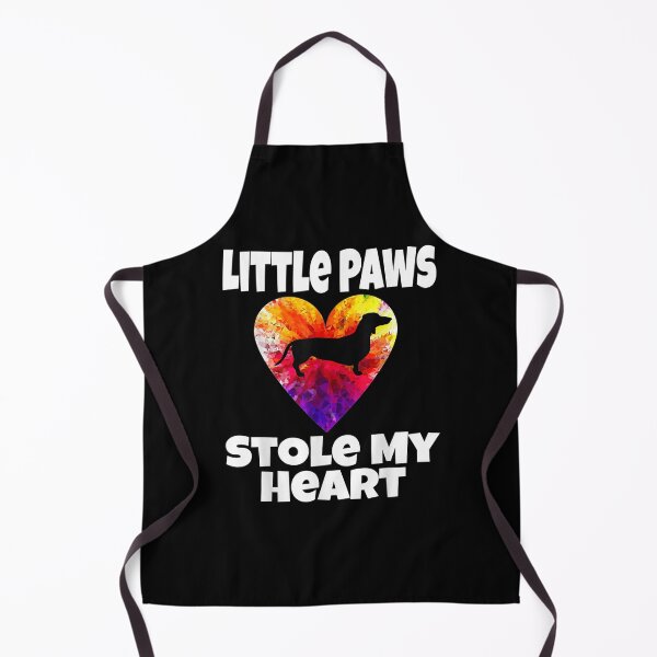 Item preview, Little Paws Stole My Heart Funny Weiner Dog Lover Tie Dye designed and sold by manidala.
