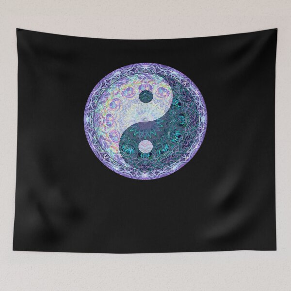 Item preview, Yin Yang Mandala In Purple Colors  designed and sold by manidala.