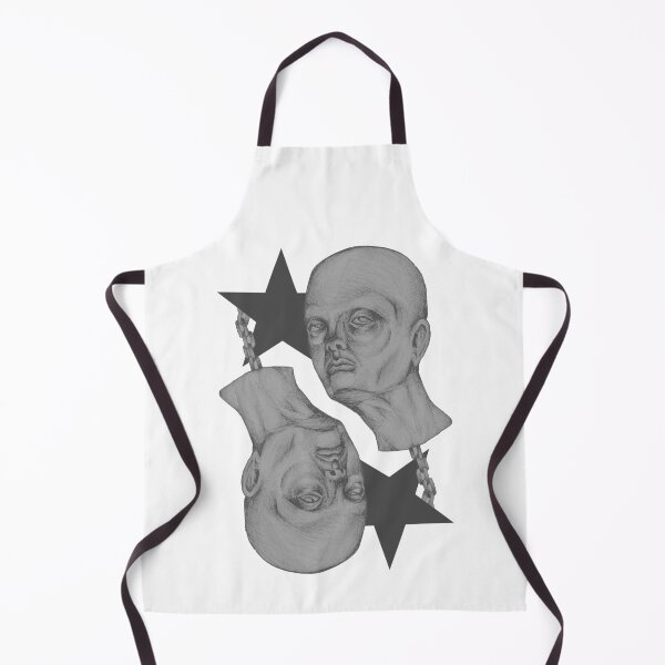 Item preview, Distressed Twin Heads BW designed and sold by packtcrushd.
