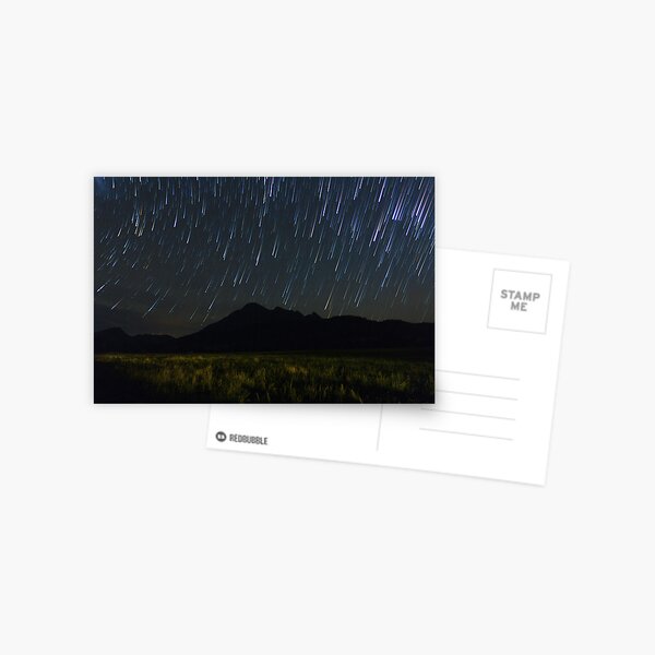 Mt Barney Star Trails Postcard