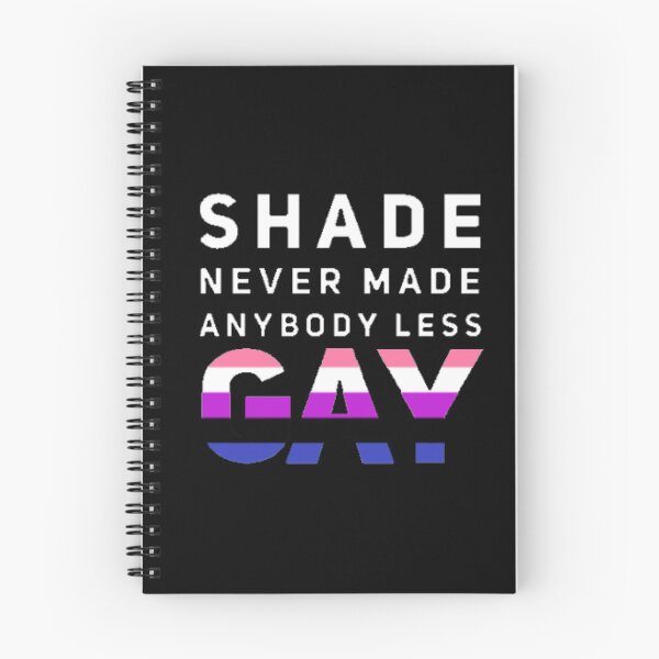 Item preview, Shade Never Made Anybody Less Genderfluid (Black) designed and sold by UnicornPeeps.