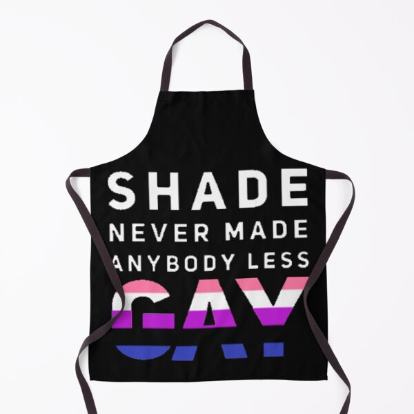 Item preview, Shade Never Made Anybody Less Genderfluid (Black) designed and sold by UnicornPeeps.