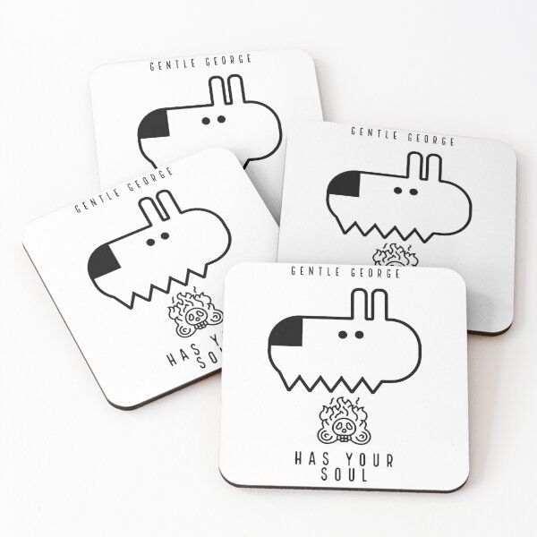 Item preview, GENTLE GEORGE HAS YOUR SOUL designed and sold by EasyBearDesigns.