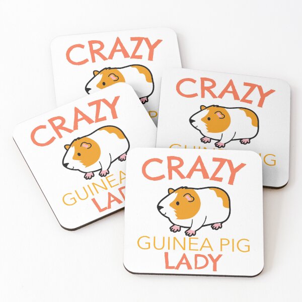 Item preview, Crazy guinea pig lady - cavy  designed and sold by 1DaisyChainLane.