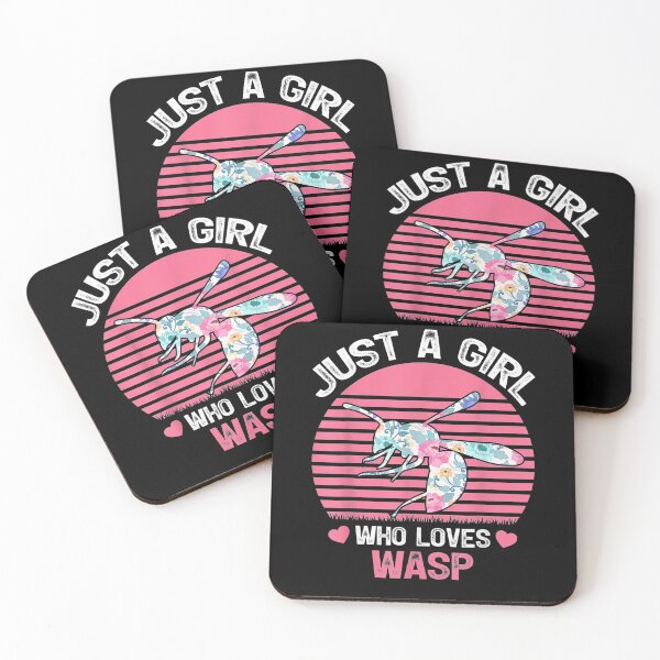 Item preview, Vintage Retro Wasp Lover Tee Just A Girl Who Loves Wasp  designed and sold by manidala.