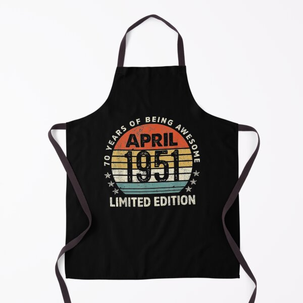 Item preview, Awesome Since April 1951 Tee 70th Birthday For 70 Years Old designed and sold by manidala.