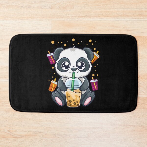 Item preview, Cute Tea Drinking Panda Boba Bubble Tea designed and sold by perfectpresents.