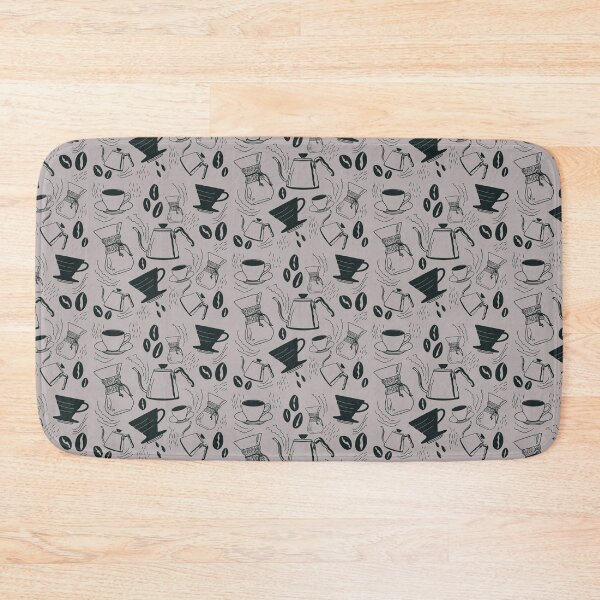 Item preview, Coffee Collage, Barista Brewing (Lilac grey) designed and sold by hoganburleigh.