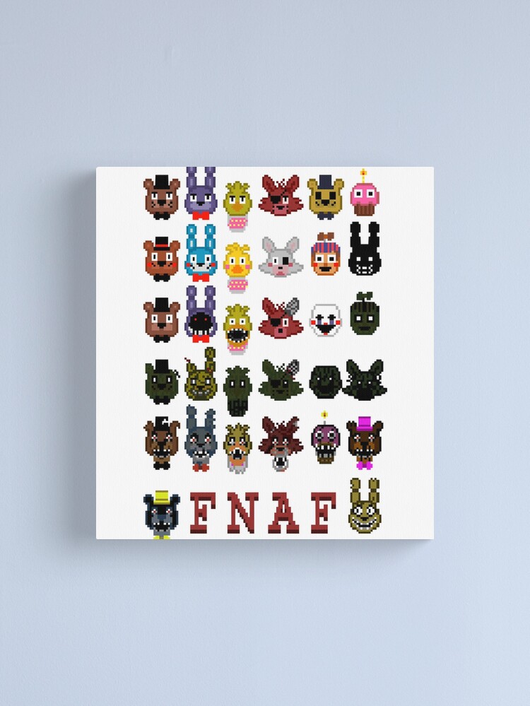 Fnaf world Art Board Print for Sale by orvalalderen