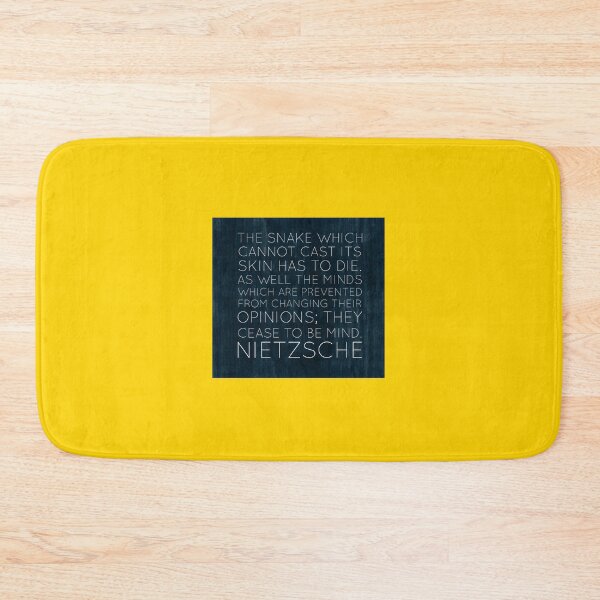 Item preview, Nietzsche quote on change and closed minds designed and sold by alicekoko.