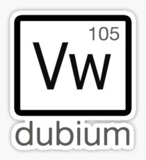 dubium Sticker