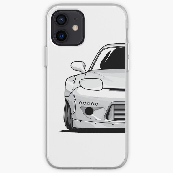 Rx7 Fd3s Widebody Half ver. iPhone Soft Case