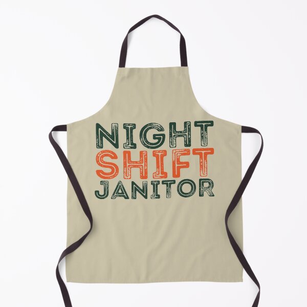 Item preview, Night Shift Janitor designed and sold by brooklyntowner.