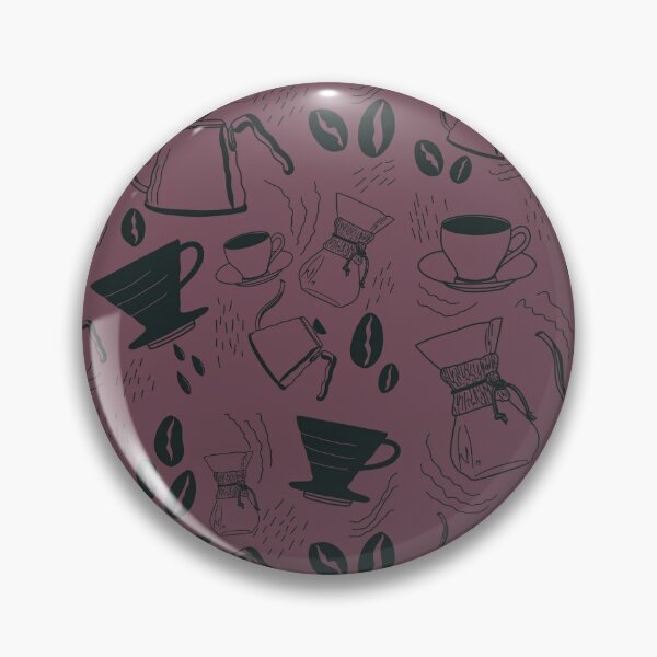 Item preview, Coffee Collage, Barista Brewing (Dark Purple) designed and sold by hoganburleigh.