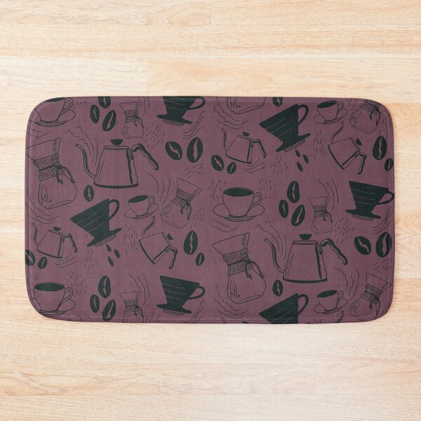 Item preview, Coffee Collage, Barista Brewing (Dark Purple) designed and sold by hoganburleigh.