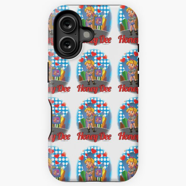 Red Hearts And Honey Dee iPhone Tough Case