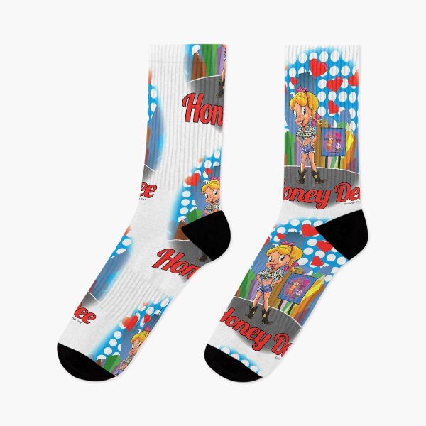 Item preview, Red Hearts And Honey Dee designed and sold by CartoonGems.