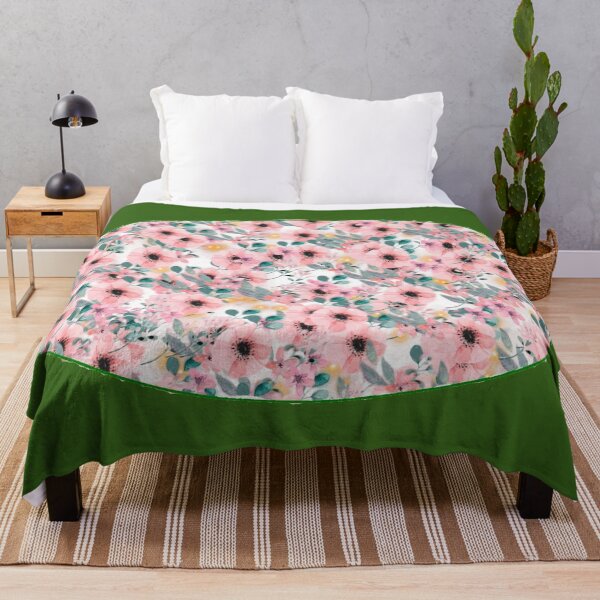 Item preview, Pink Poppy Flower Pattern (Oval) designed and sold by KDStout.