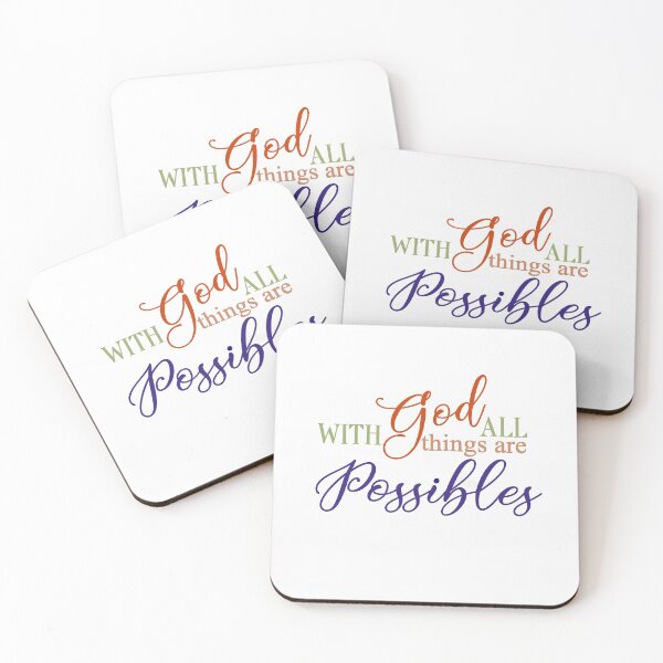 Item preview, With God all things are possible designed and sold by della95.