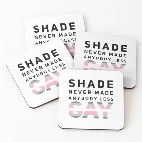Item preview, Shade Never Made Anybody Less of a Demigirl (White) designed and sold by UnicornPeeps.