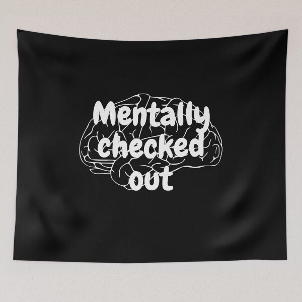 Item preview, mentally checked out designed and sold by XNiZUN.