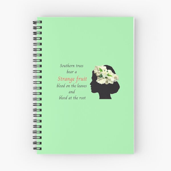 Item preview, BILLIE HOLIDAY STRANGE FRUIT SILHOUETTE designed and sold by WokeWords.