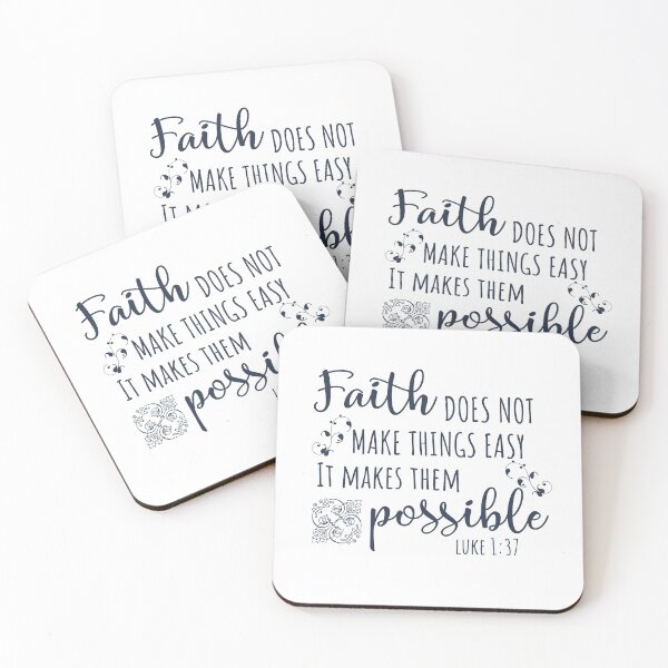 Item preview, Luke 1:37 designed and sold by della95.