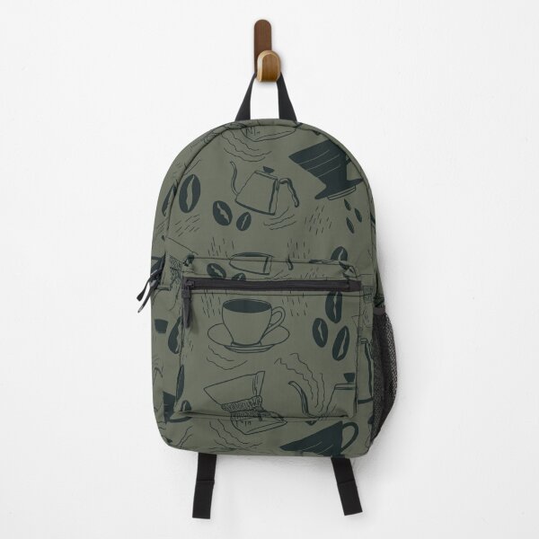 Item preview, Coffee Collage, Barista Brewing - Sage Green designed and sold by hoganburleigh.