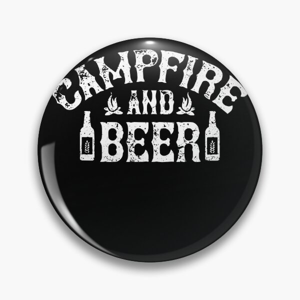 Item preview, Campfire And Beer Camping designed and sold by ZimbomDesigner.