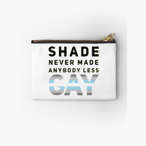 Item preview, Shade Never Made Anybody Less of a Demiboy (White) designed and sold by UnicornPeeps.