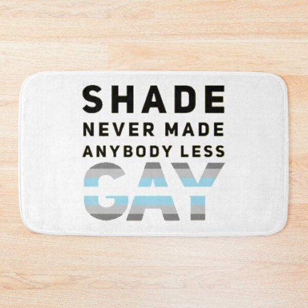 Item preview, Shade Never Made Anybody Less of a Demiboy (White) designed and sold by UnicornPeeps.